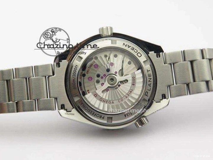 0404 Planet Ocean SS Bp Maker 45mm Orange Bezel On SS Bracelet A DailyWear 8216